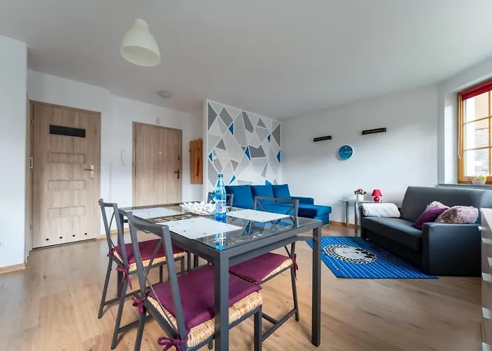 Apartament Lazurowy Widok Centrum Karpacz - Z Prywatnym Parkingiem - Spaceapart